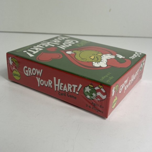 Dr Seuss Grinch Grow Your Heart Card Game Funko Games Christmas Holiday New - Picture 10 of 12